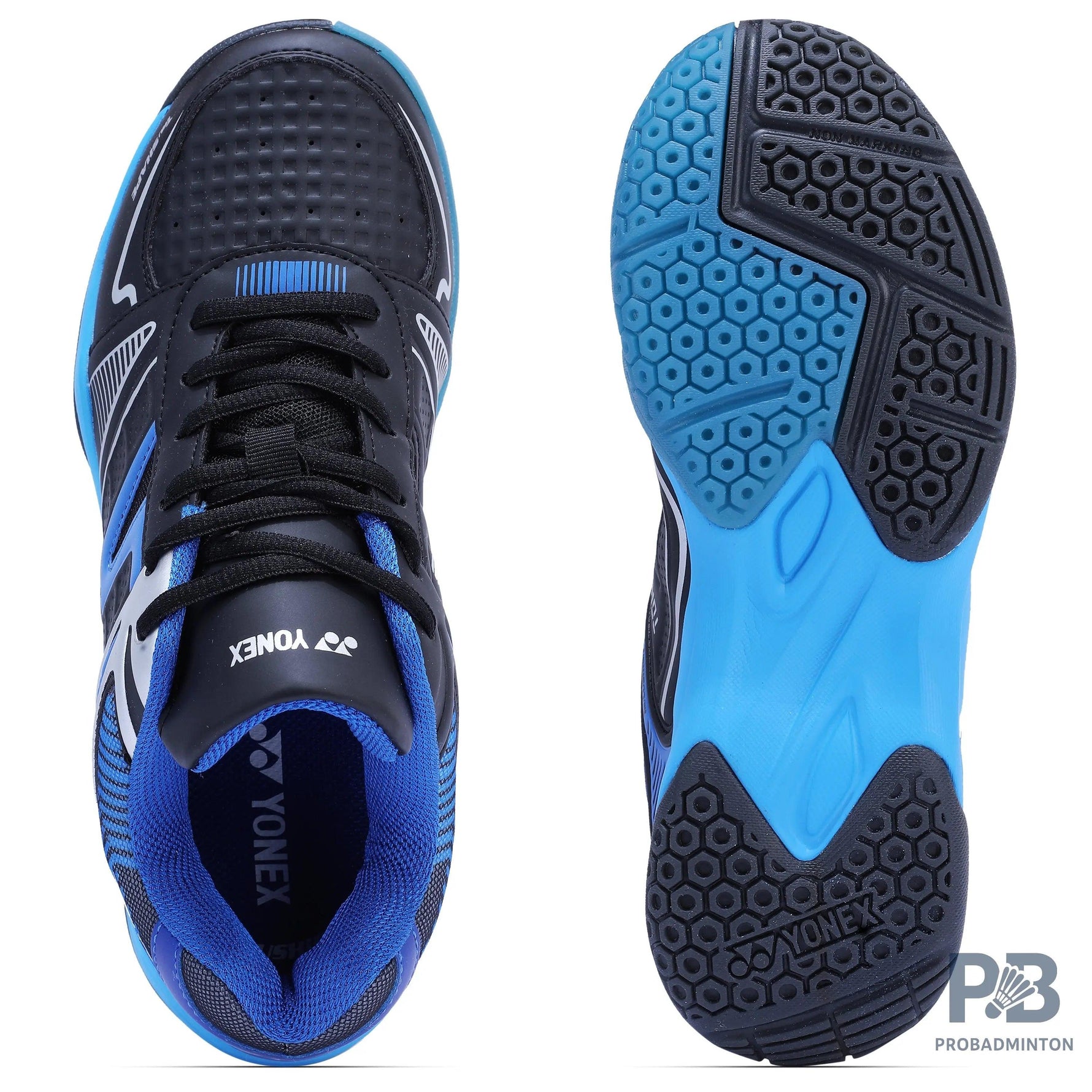 Yonex Tokyo 3 Badminton Shoes - Black/Blue.