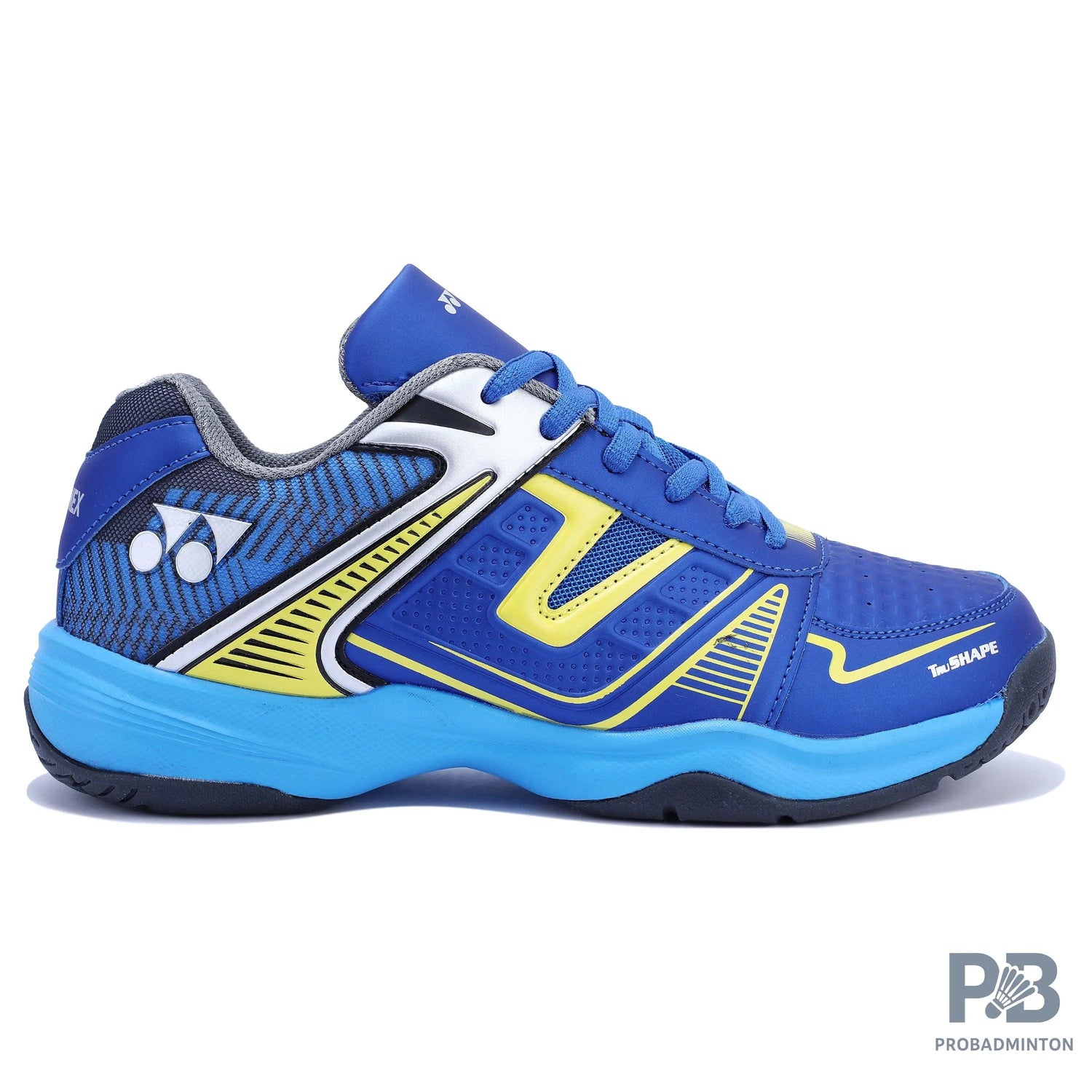 Yonex Tokyo 3 Badminton Shoes - Bright Blue/Yellow.