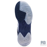 Yonex Tokyo 3 Badminton Shoes - White/Navy Blue.