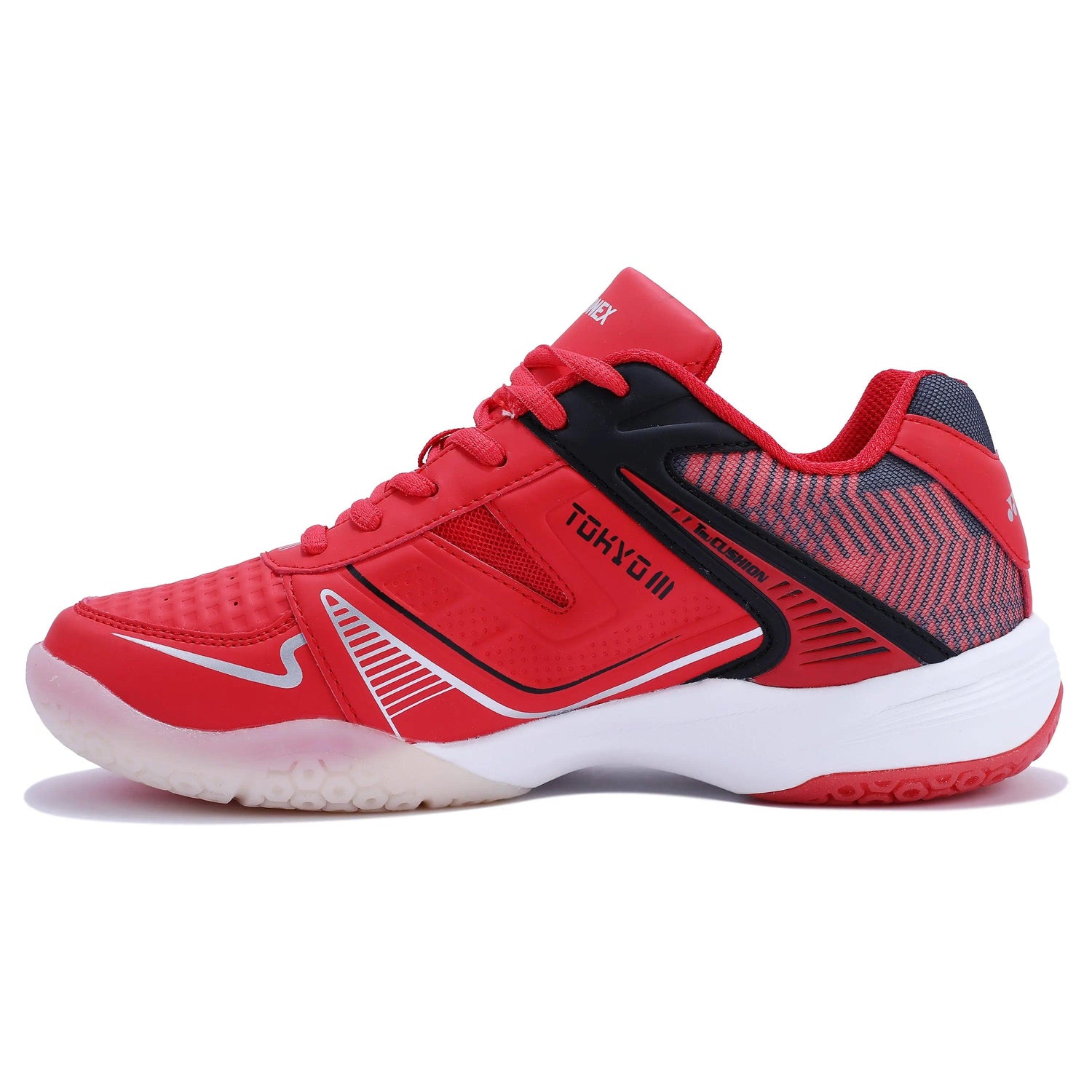 Yonex Tokyo 3 Badminton Shoe, Red/White.