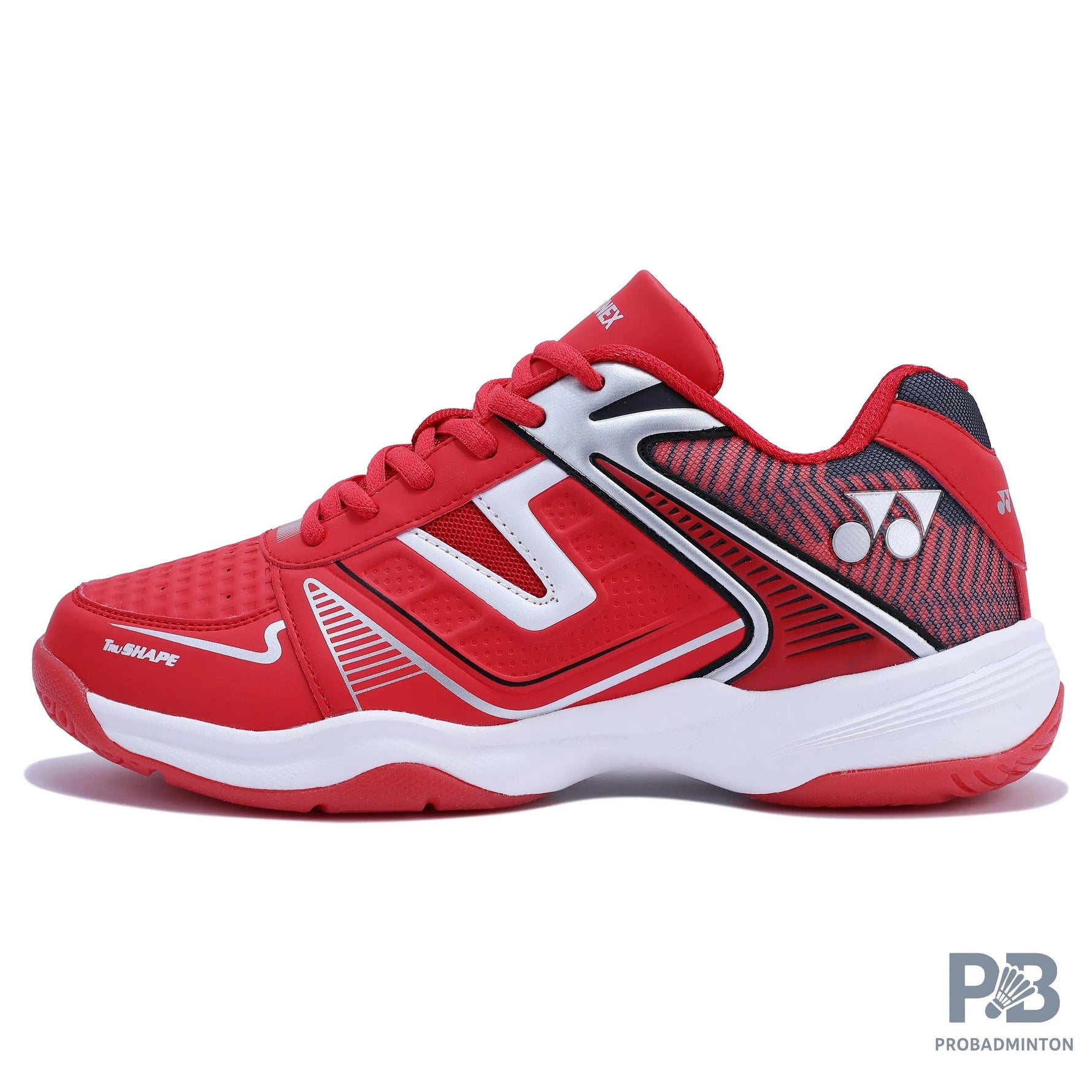 Yonex Tokyo 3 Badminton Shoe, Red/White.