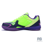 Yonex Dual Badminton Shoes (MARITIME BLUE/ NEON LIME / ELECTRIC PURPLE).