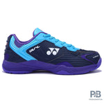 Yonex Dual Badminton Shoes ( BLUE RIBBON / ULTRA VIOLET/AQUA BLUE ).