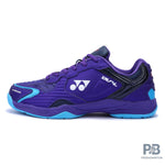 Yonex Dual Badminton Shoes ( BLUE RIBBON / ULTRA VIOLET/AQUA BLUE ).