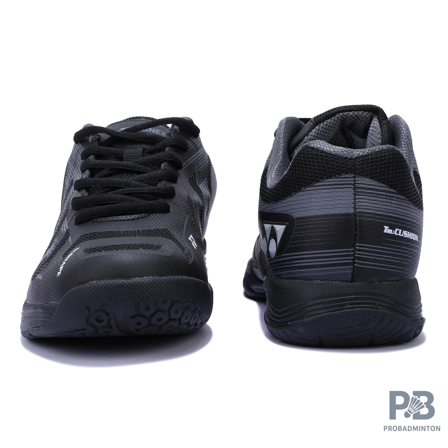 Yonex Precision 2 Badminton Shoes (Black / Grey).
