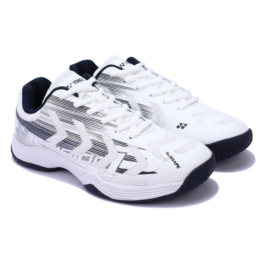 Yonex Precision 2 Badminton Shoes (White / Navy)