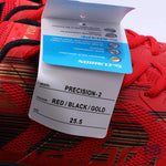 Yonex Precision 2 Badminton Shoes (Red / Black / Gold).
