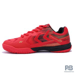 Yonex Precision 2 Badminton Shoes (Red / Black / Gold).