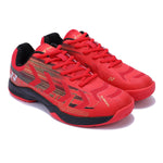 Yonex Precision 2 Badminton Shoes (Red / Black / Gold).