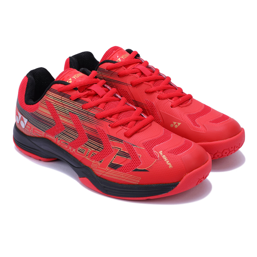 Yonex Precision 2 Badminton Shoes (Red / Black / Gold)