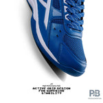 HUNDRED Raze Badminton Shoes (Blue / White).