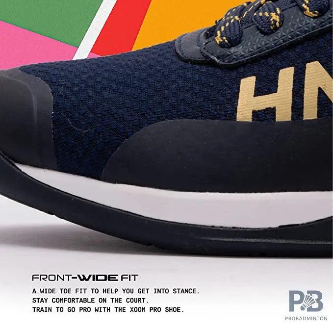 Chaussures Badminton Homme Hundred Xoom - Semelle Caoutchouc, Polyester, Indoor Multi-Sports