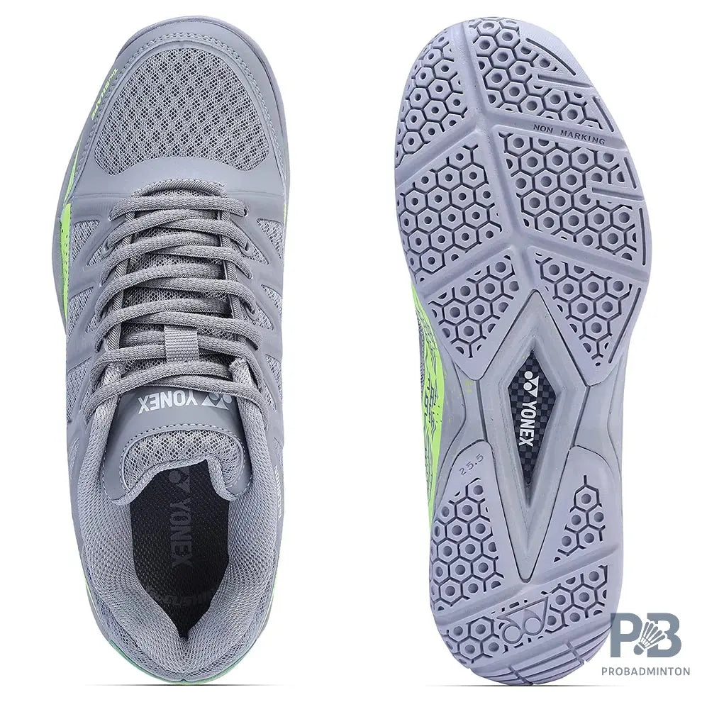 Yonex Skill Badminton Shoe Space - Space Grey/Neon Volt.
