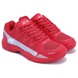 Yonex Skill Badminton Shoe - Red/Silver