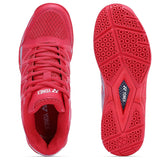 Yonex Skill Badminton Shoe - Red/Silver