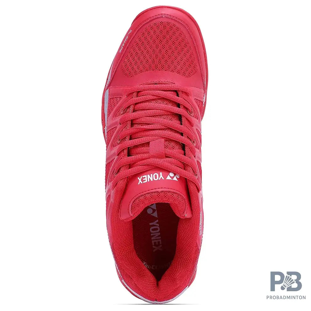 Yonex Skill Badminton Shoe - Red/Silver.
