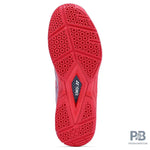 Yonex Skill Badminton Shoe - Red/Silver.