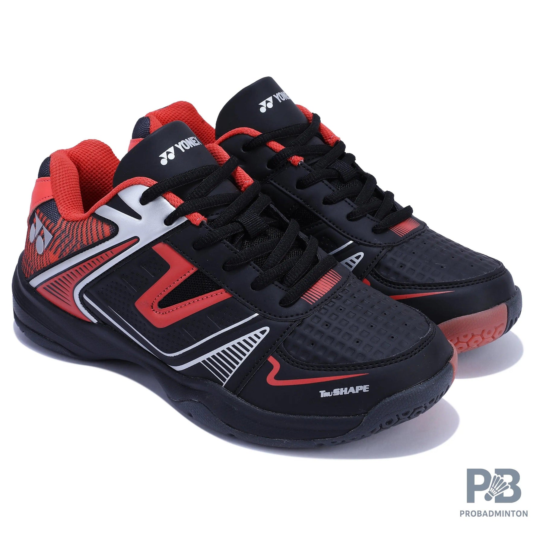 Yonex Tokyo 3 Badminton Shoes - Black/Red.