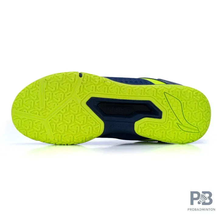 Li-Ning Saga Lite 5 Badminton Shoes (Navy & Lime).