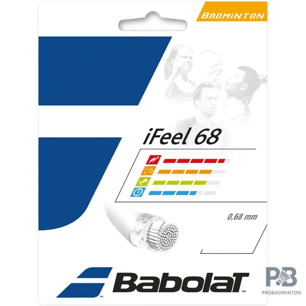 Babolat I Feel 68 String Set (10 m) ( White , black , red , blue, yellow ).