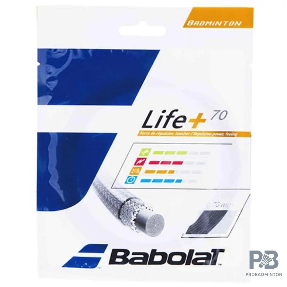 Babolat Life+ 70 String Set (10 m) ( Black, white , Yellow, Red).