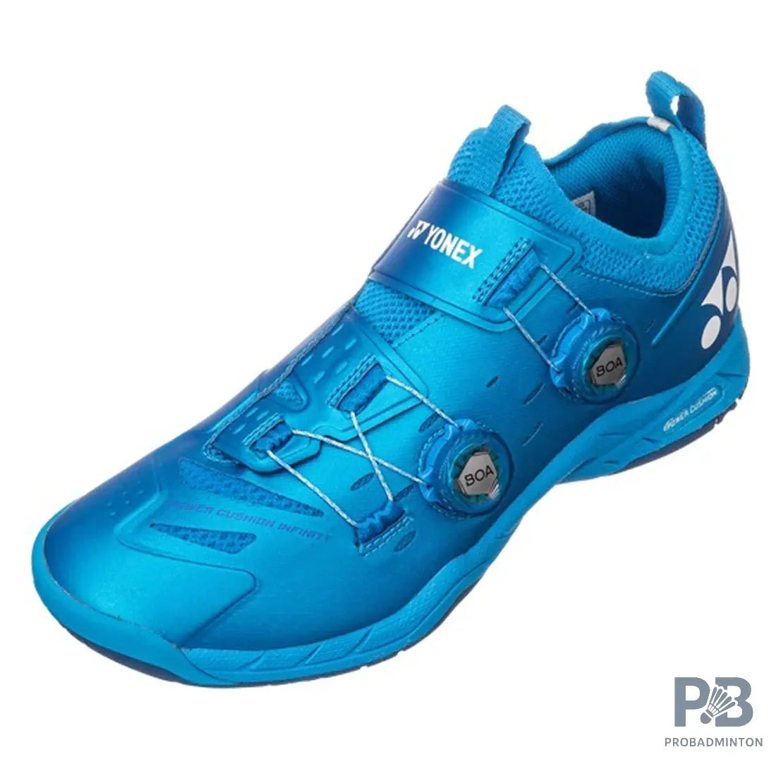 Yonex Power Cushion Infinity 2 Unisex Badminton Shoe (Metallic Blue)