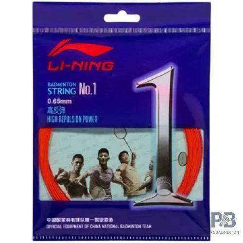 Li-Ning No.1 String Set (10 m) - Red.