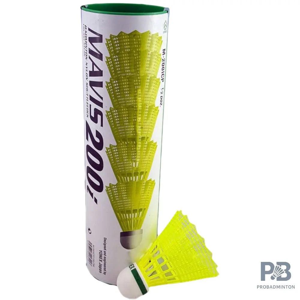 Yonex Mavis 200i Nylon Badminton Shuttlecock – Precision and Durability.
