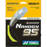 Yonex Nanogy 95 Power – Speed, Control, and Durability t (10 m) - Red/ Silver Gray/ Graphite/ Cosmic Gold/ Flash Yellow/ Rouge Pink/ Blue Green